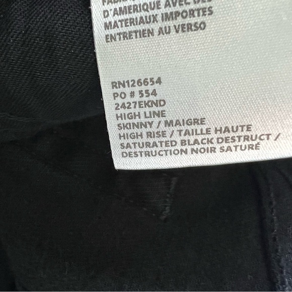 L’AGENCE Skinny Maigre High Rise Crop Jeans Size 26 - Picture 13 of 14